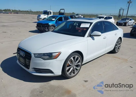 2013 Audi A6 2.0T Premium z USA, uszkodzony, nr VIN WAUGFAFC1DN139631